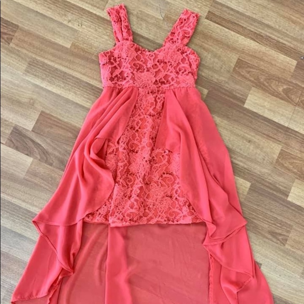 Tween Diva - Coral formal dress